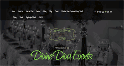Desktop Screenshot of divinedivaevents.com